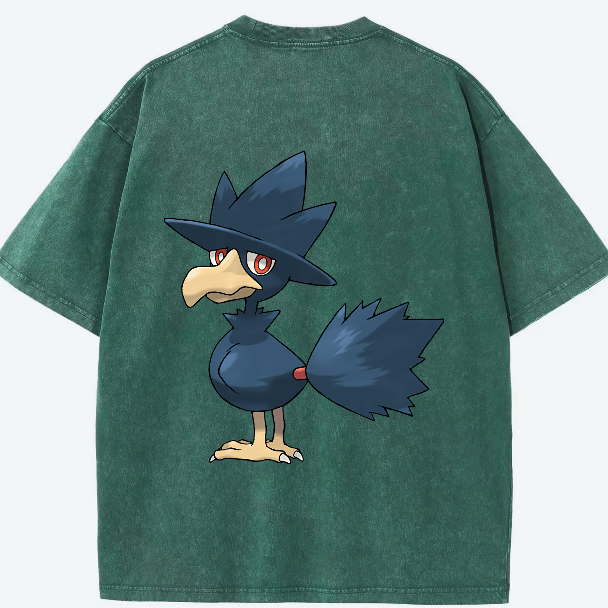 （画像用） ポケットモンスター Pokémon 綿100% ヴィンテージ風 半袖Tシャツ（背面プリント）